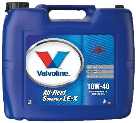 Ulei de motor semi-sintetic VALVOLINE All Fleet Superior LE-X 10W40, 20 litri